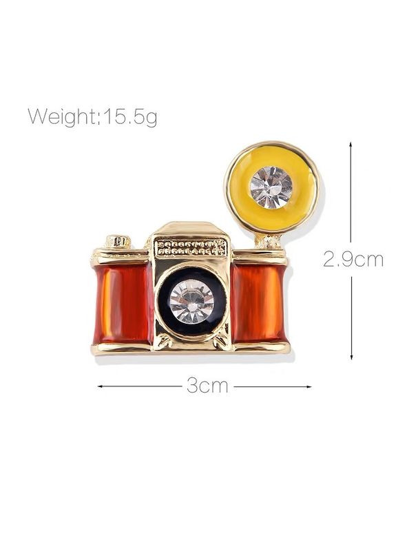 Брошь женская модная, Ретро Фотоаппарат, брошь фотографа ( ) Fashion Jewelry (366219636)