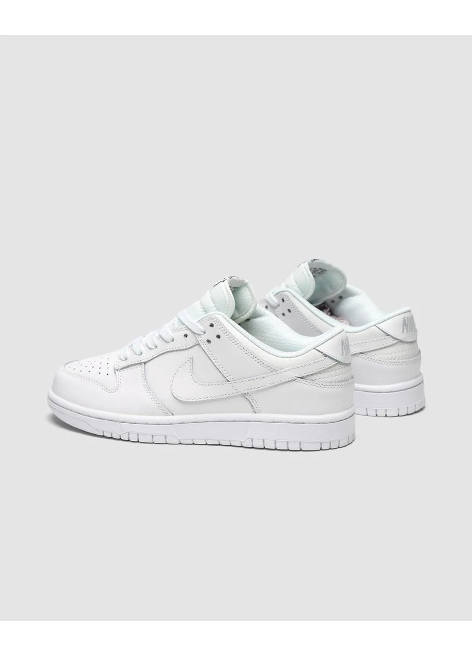 Белые всесезонные кроссовки Nike SB Dunk Low White