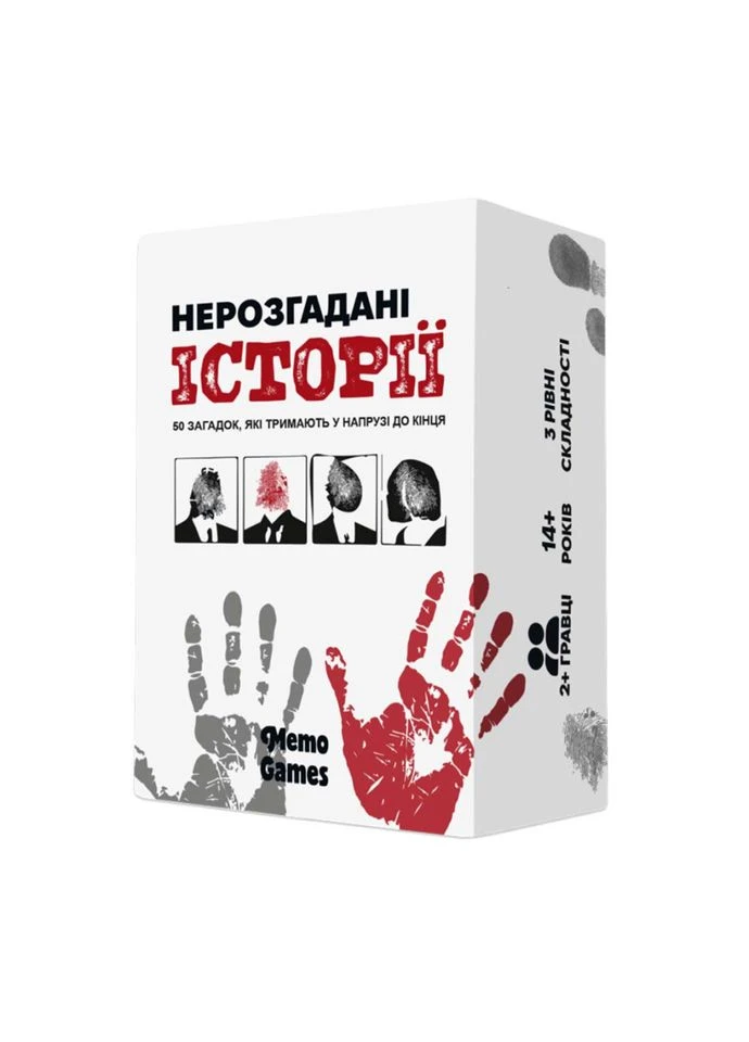 Карткова Гра "нерозгадані Історії" 0031mg 50 Загадок Seli No Brand (394384853)