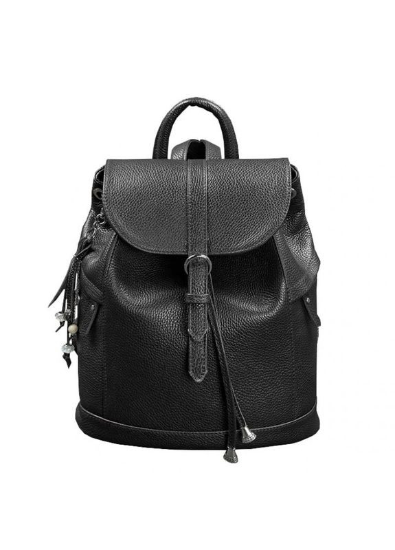 Рюкзак жіночий шкіряний Олсен Чорний BlankNote (301871616)