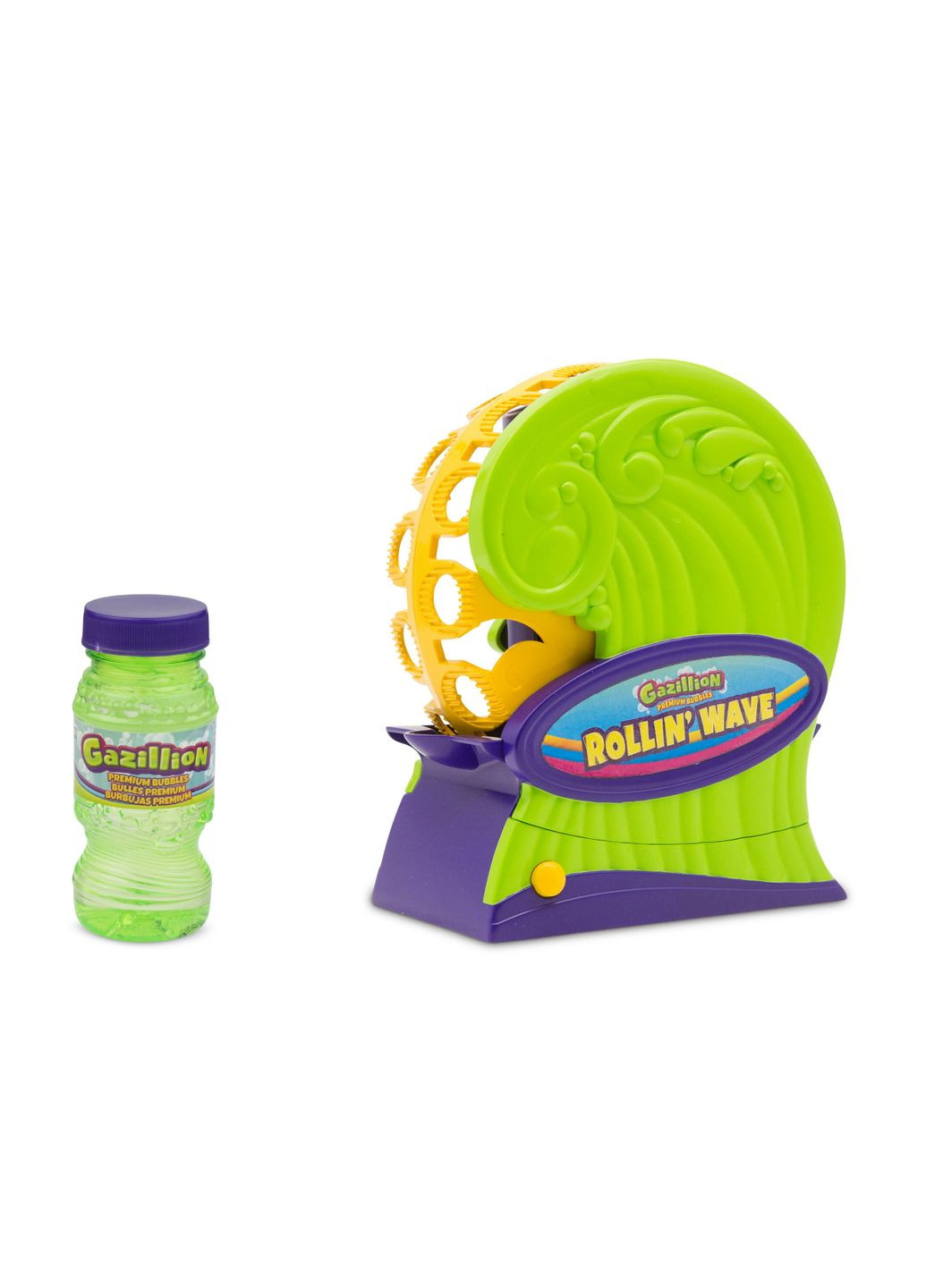 Генератор мильних бульбашок автоматичний "Хвиля", в наборі р-н 118мл Gazillion (363834187)