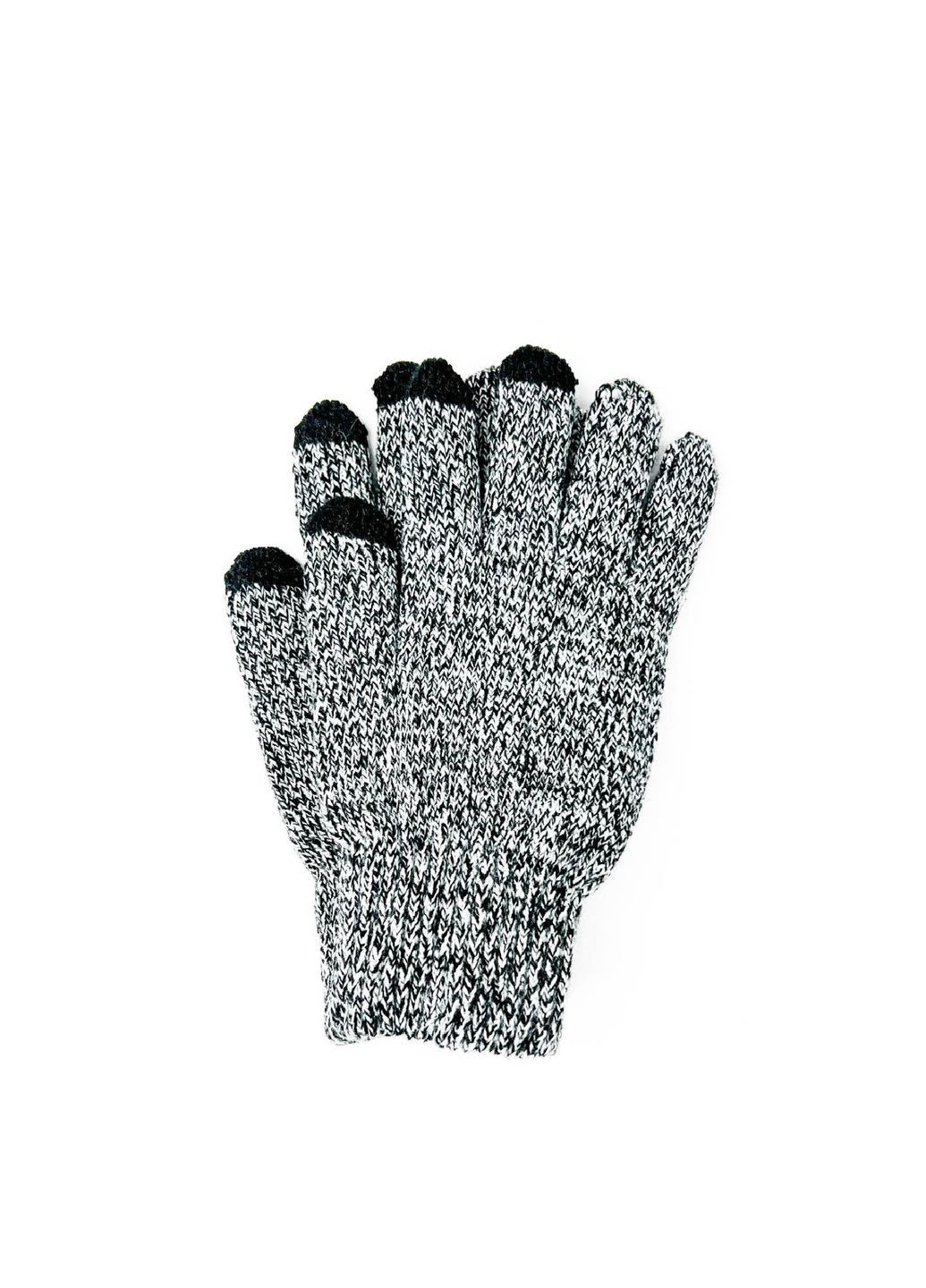 Перчатки Smart Touch мужские шерсть с акрилом черные СТЕНЛИ 585-256 LuckyLOOK 585-256M (322790431)