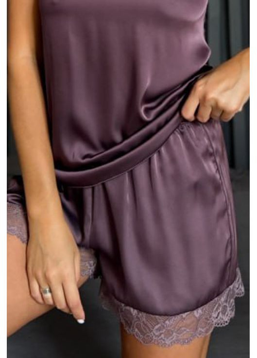 Коричнева всесезон піжама No Brand