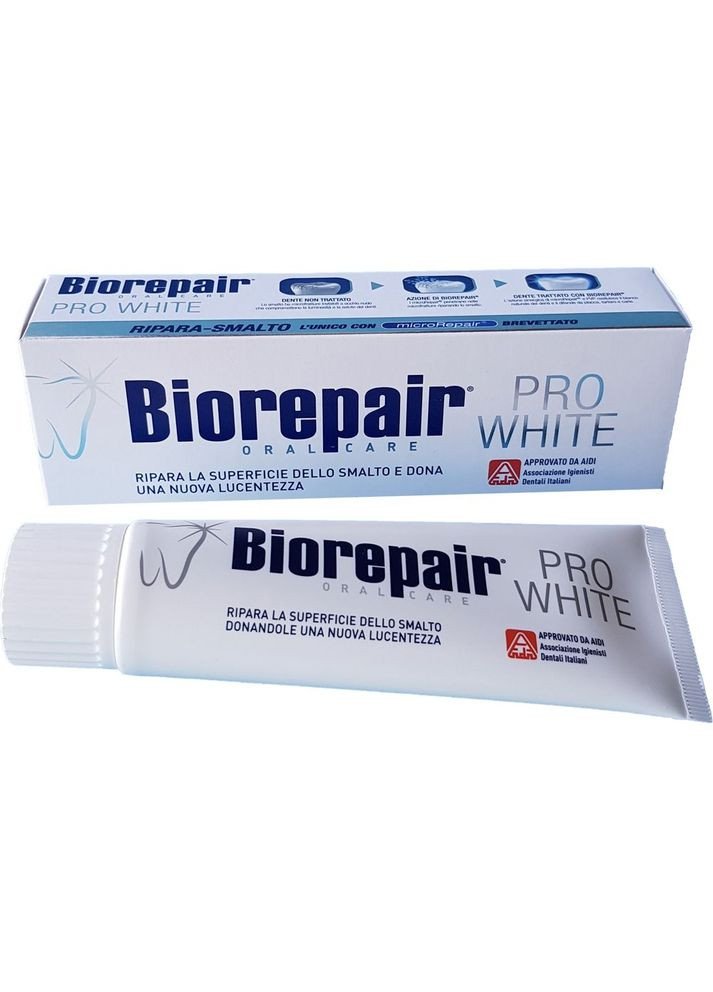 Зубна паста Pro White, 75 мл Biorepair 809002 (328398652)