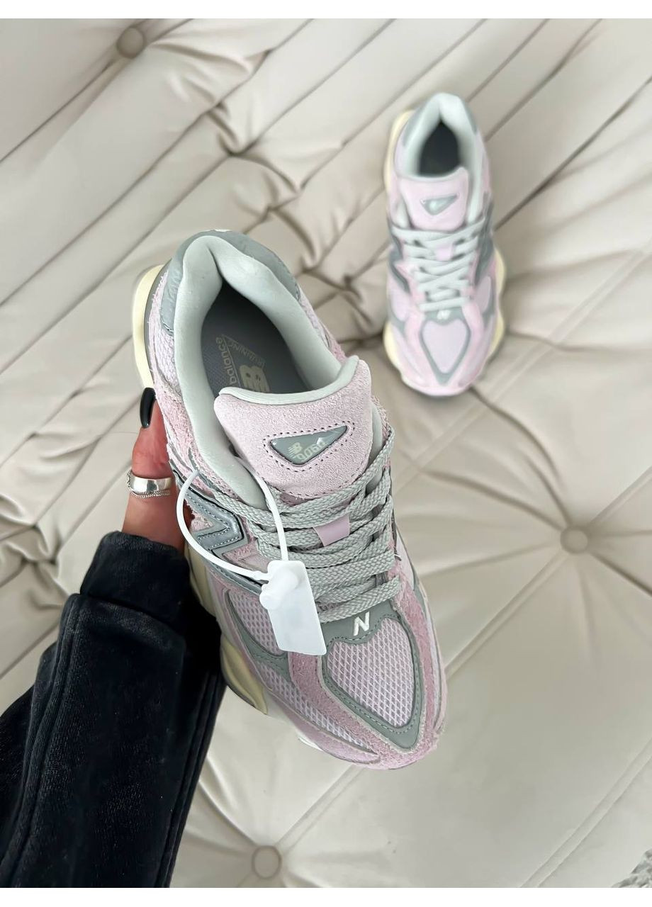 Кроссовки женские New Balance 9060 Pink Grey | Нью Беланс 9060 розовые No Brand розовые демисезоны (349508260)