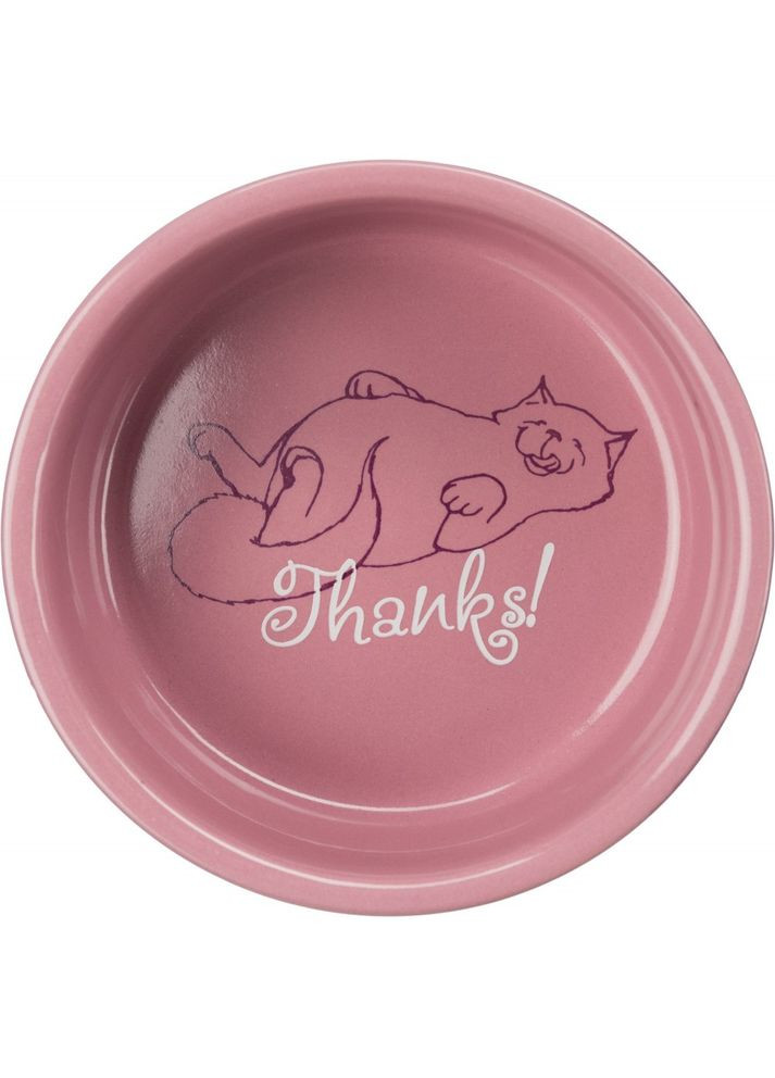 Миска для котів Thanks for Service керамічна 300 мл/11 см Trixie (355252782)