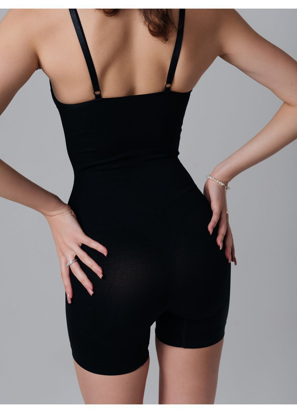 Утягивающие боди-шорты для коррекции фигуры Черный Nud (366249695)