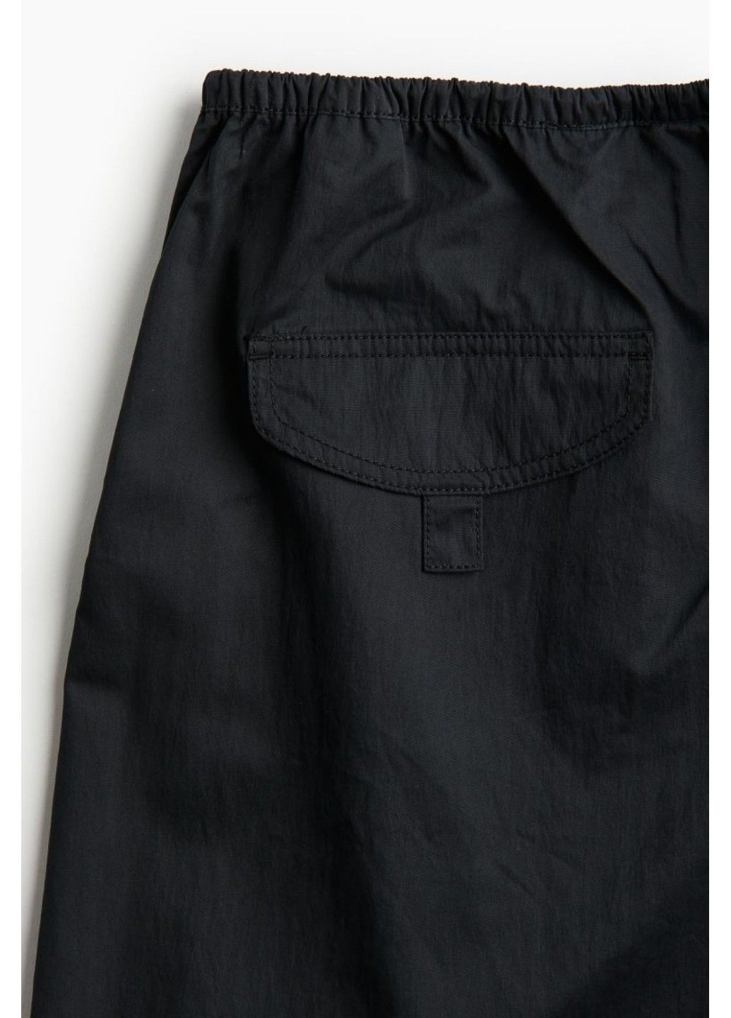Женские брюки-парашюты Н&М (56833) XS Черные H&M (288838907)