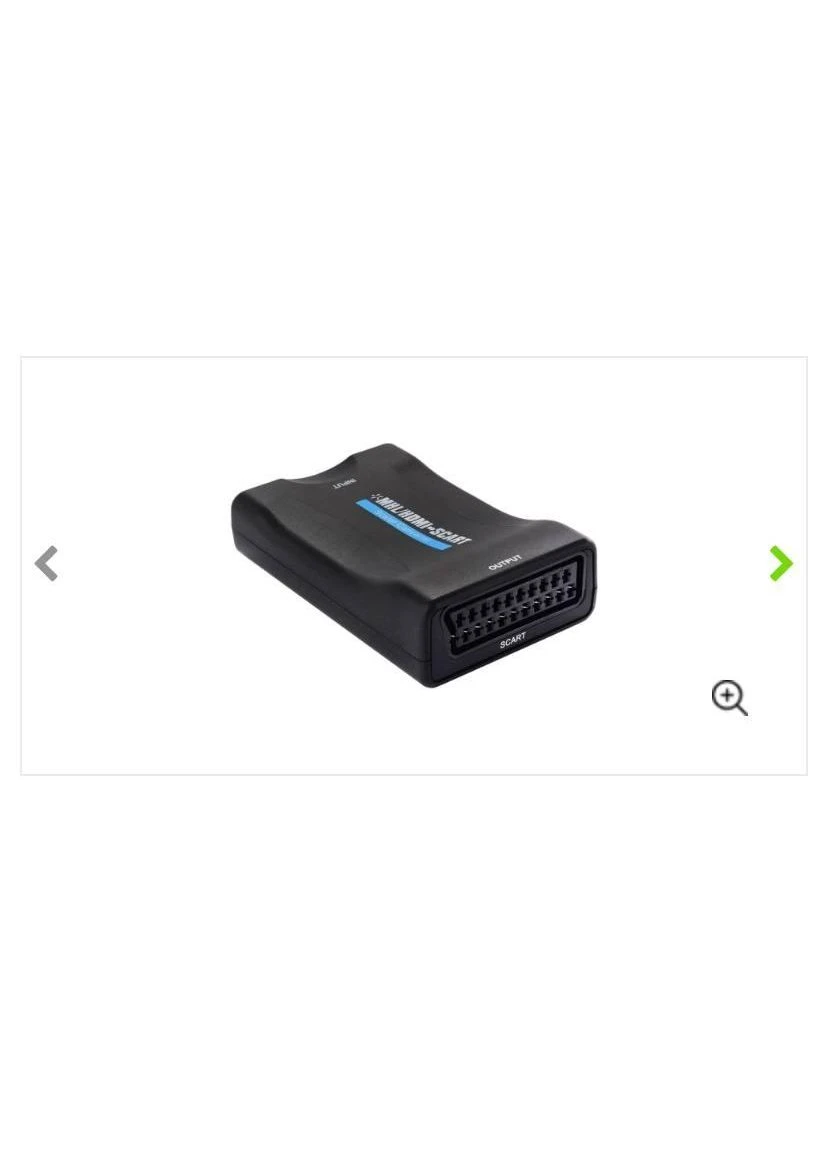 Конвертер HDMI SCART для виведення цифрового сигналу в аналоговий, Amazon, Німеччина No Brand (400403812)