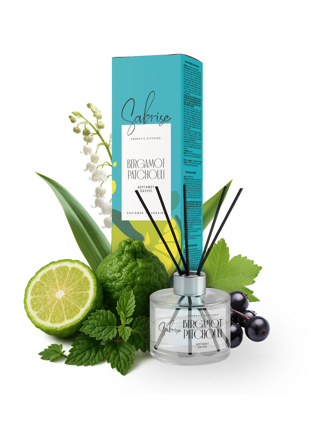 Аромадифузор "Bergamot Patchouli" Sabrise (366955219)