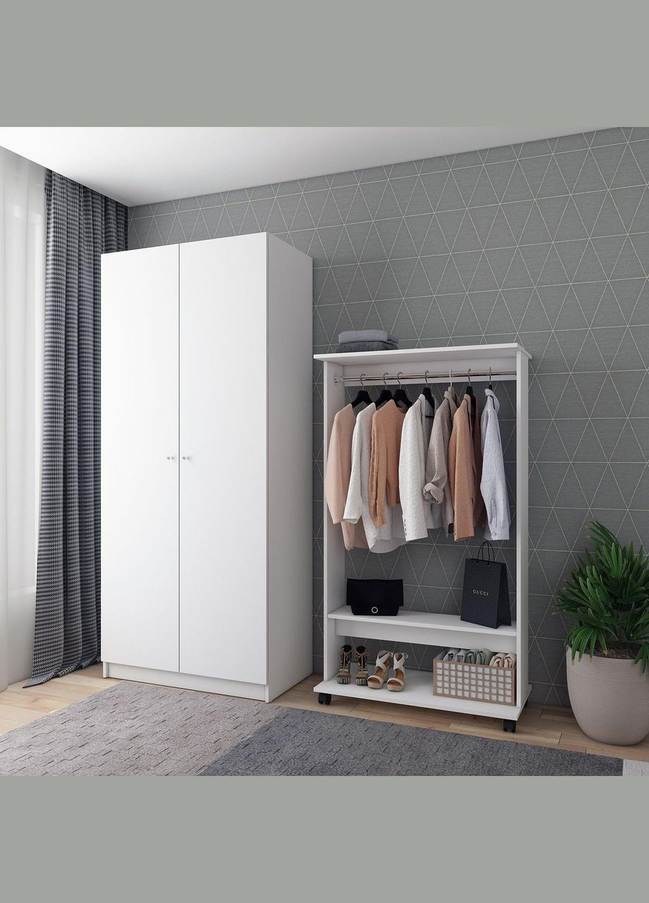 Гардеробна стійка Д2 85х41,6х150 см (DRS-011422) Doros (311225101)