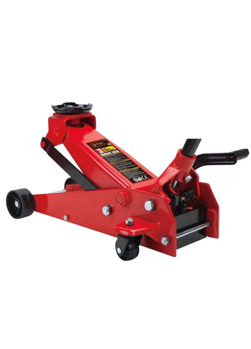 Домкрат T83502 (3.5 т, 500 мм) гідравлічний підкочувальний (26069) GTM (336948238)