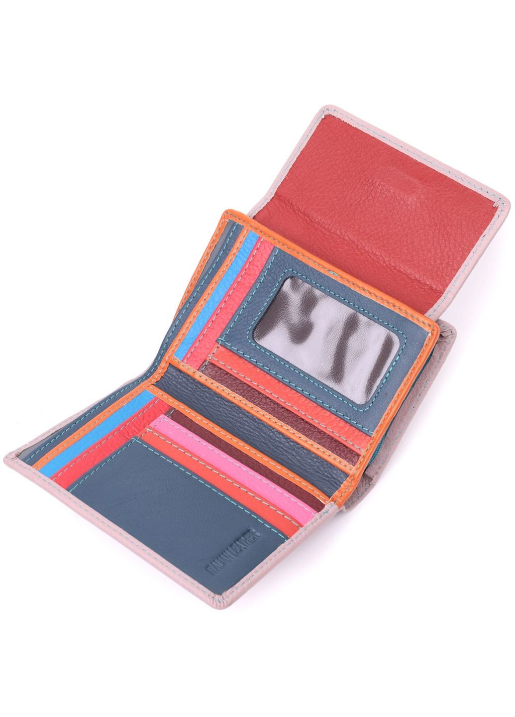 Женский кожаный кошелек 13,5х9х2 см st leather (288047625)