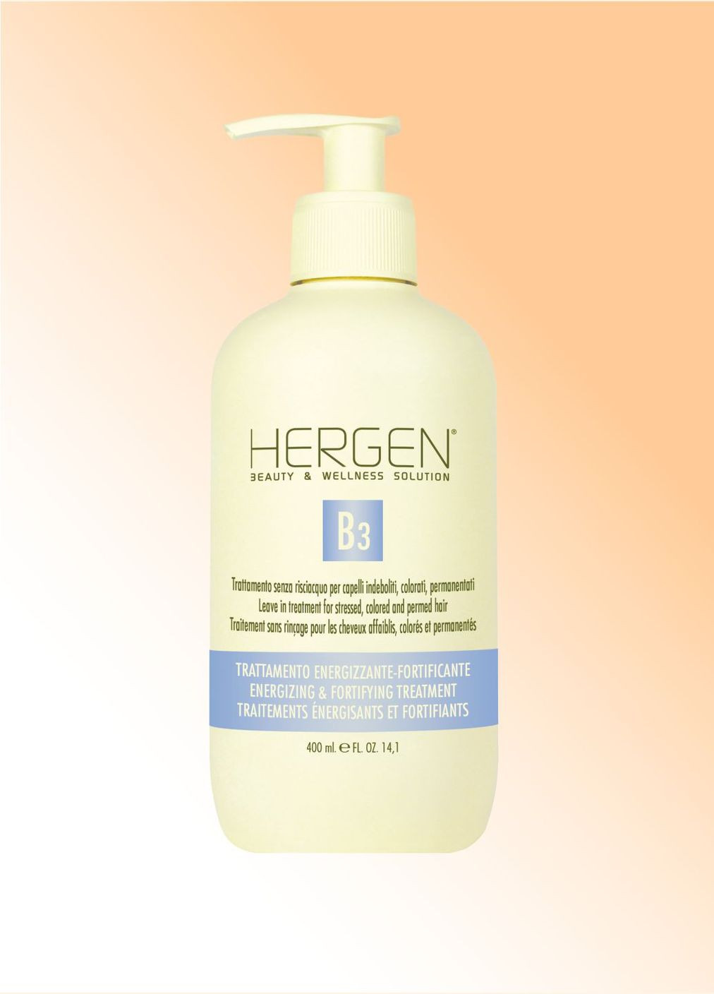 Відновлювальний незмивний бальзам B3 Blue Line Hergen (Італія) 100 мл BES (313239237)