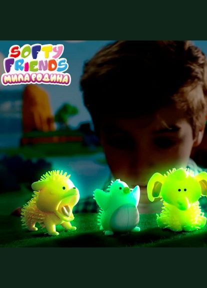 Стретчие игрушка в виде животного серии «Softy friends» – Милая семья sbabam (296984828)