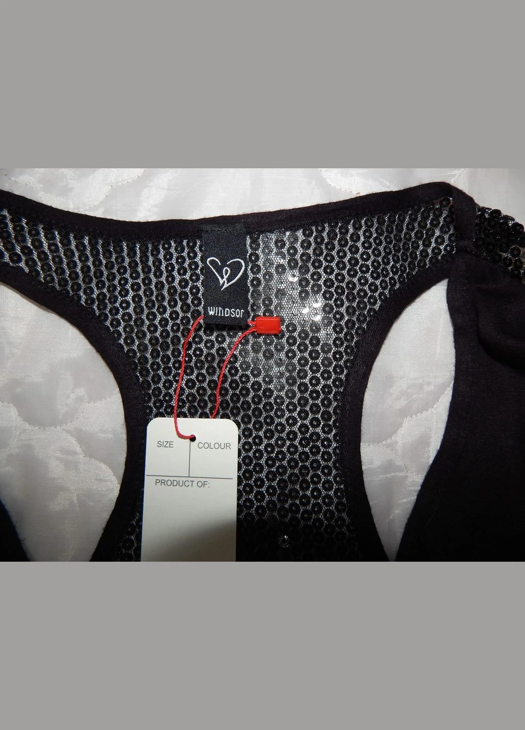 Женская майка трикотажная фирменная Oversize Windsor 46-48р. 078ф No Brand - (340476844)