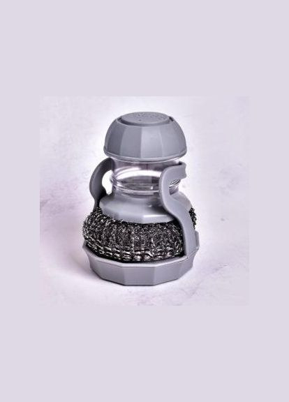 Щітка для миття посуду з резервуаром для миючого засобу 12*8.5см R92024 Metr+ (326741482)