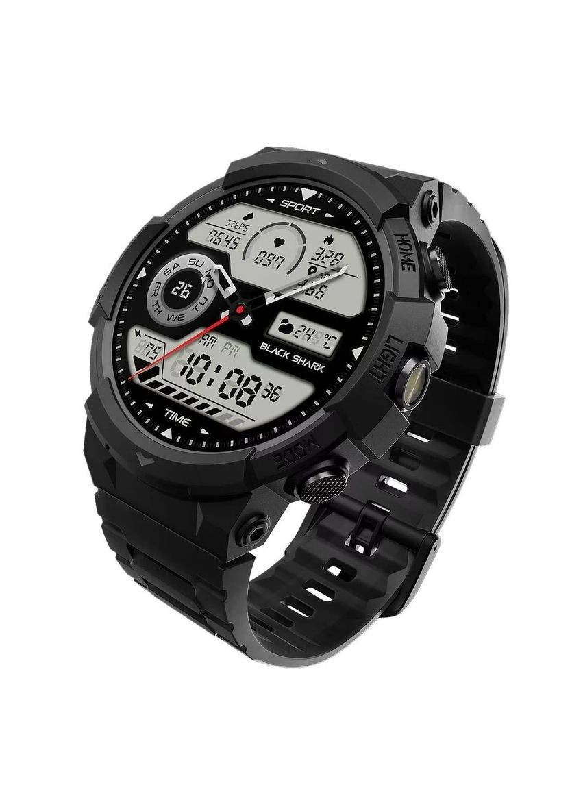 Смарт-часы GS3 Sport BS-W2402 Mist Black Black Shark (360396138)