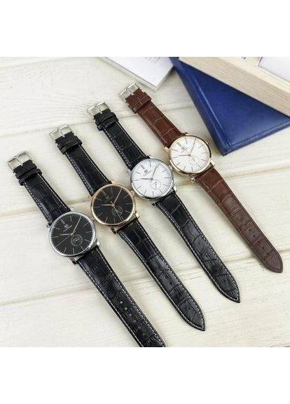 Годинник механічний з автопідзаводом для чоловіків класичні стильні сріблясті чорні ProDobro (367264245)