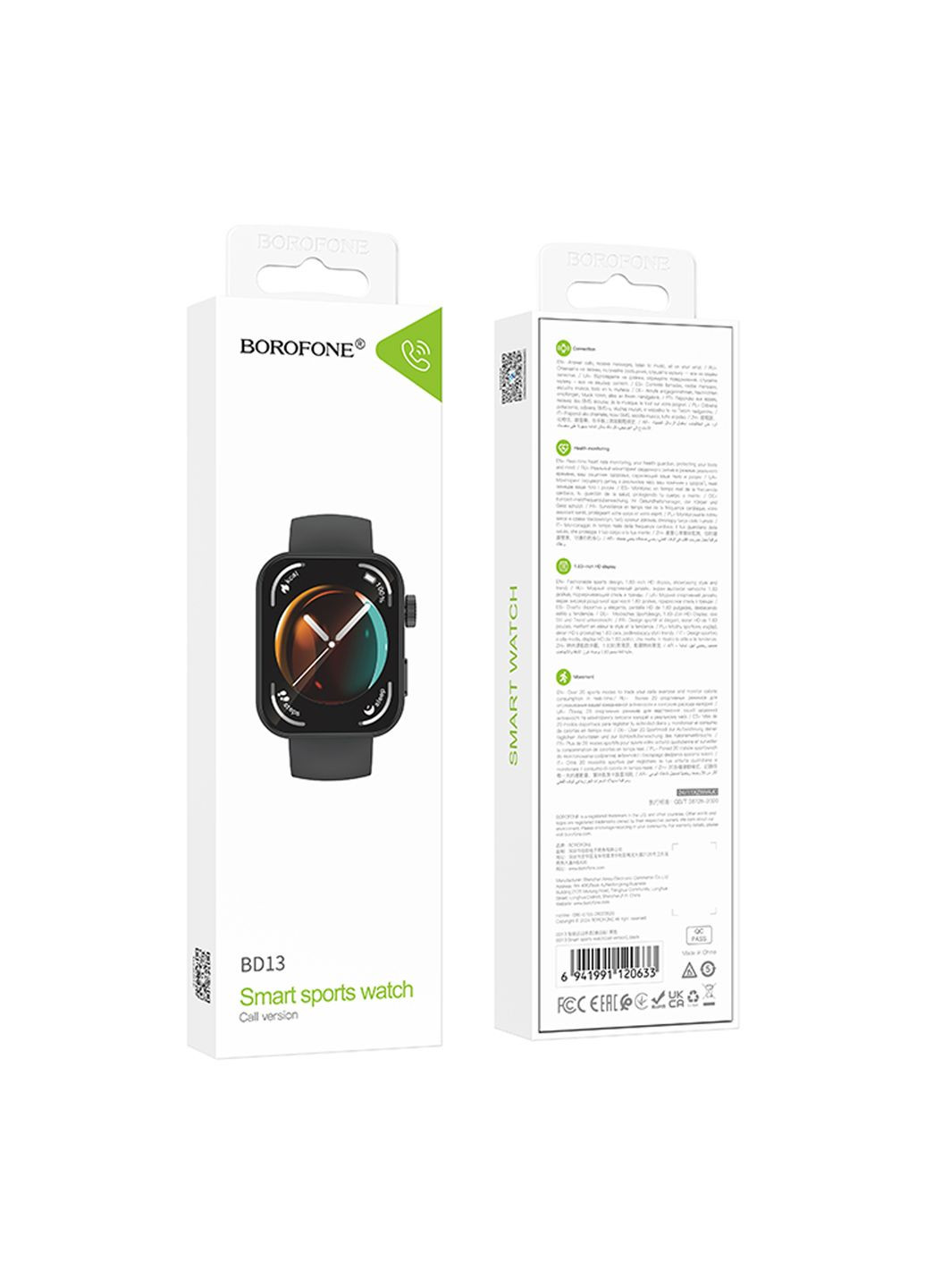 Смарт Годинник BD13 Smart sports watch (call version) Borofone (339099966)