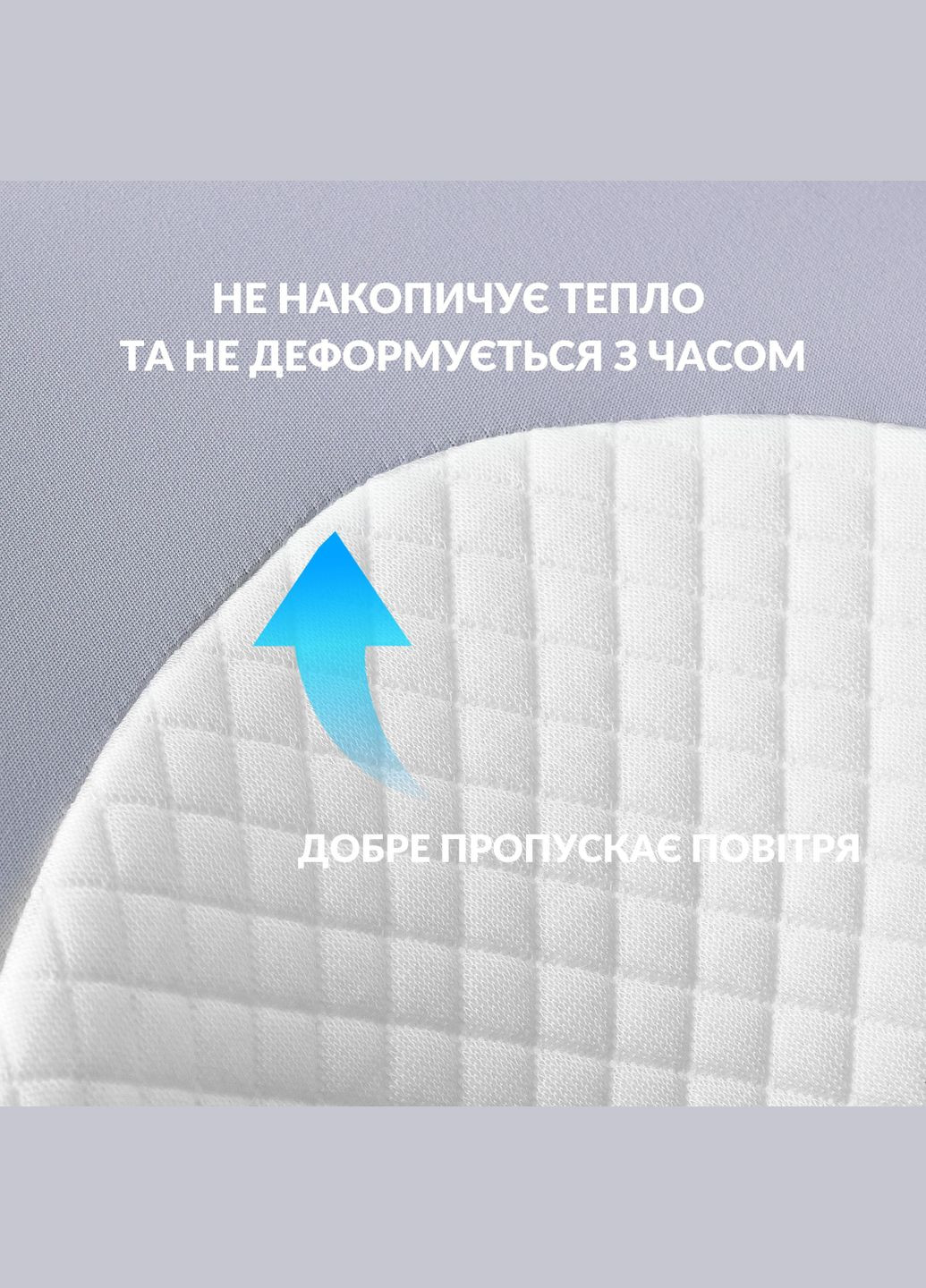 Подушка ортопедическая ErgoSleep анатомическая с эффектом памяти и наволочкой на молнии (8-35857) IDEIA (342116923)