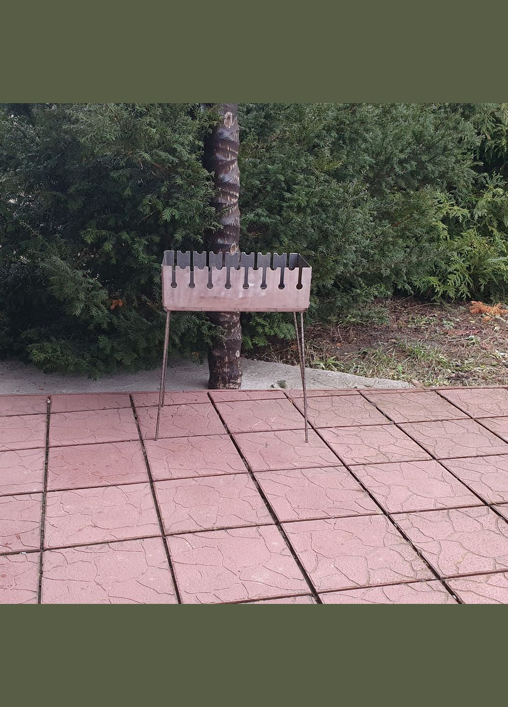 Розбірний мангал валіза на 8 шампурів No Brand (348334736)