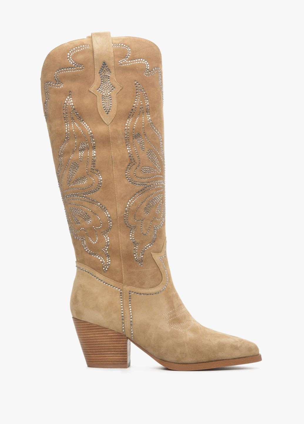 Чоботи, колір бежевий Estro (327797832)