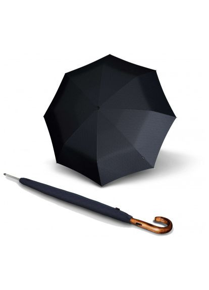 Чёрный зонты s.770 long automatic men's prints pattern (kn96 5771 7601) Knirps (367830376)