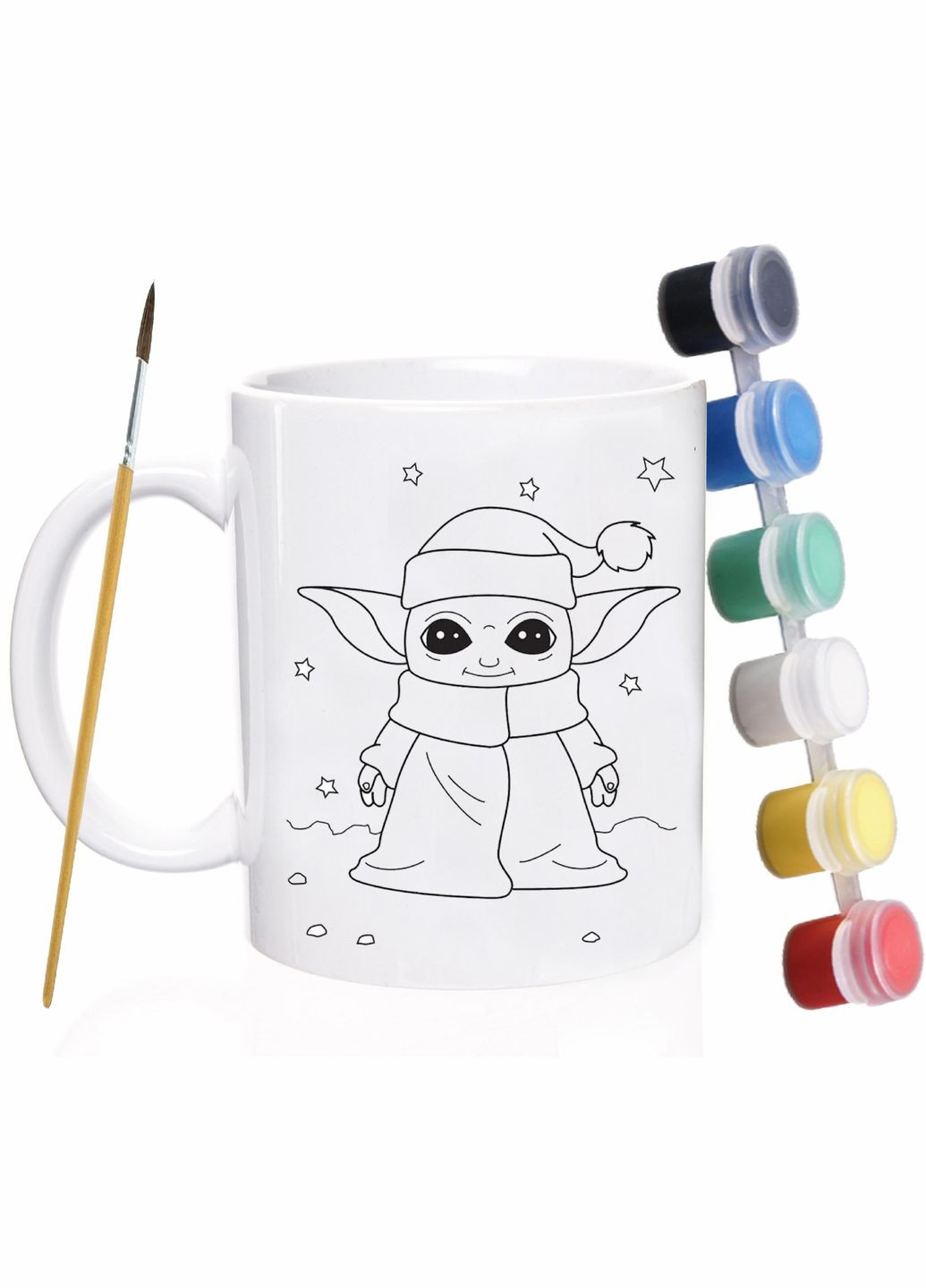 Набор для детской творчества Покемон и Джедай #01 / раскраска для детей / 330 мл белая No Brand (316119334)