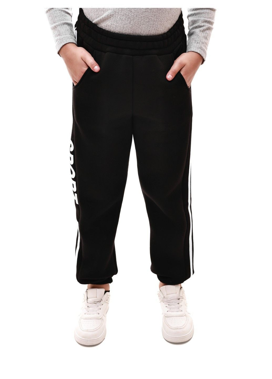 Черные зимние брюки SOFA