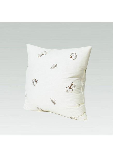 Силіконова подушка Ранфорс 21415 60х60 см біла Viluta (368784035)