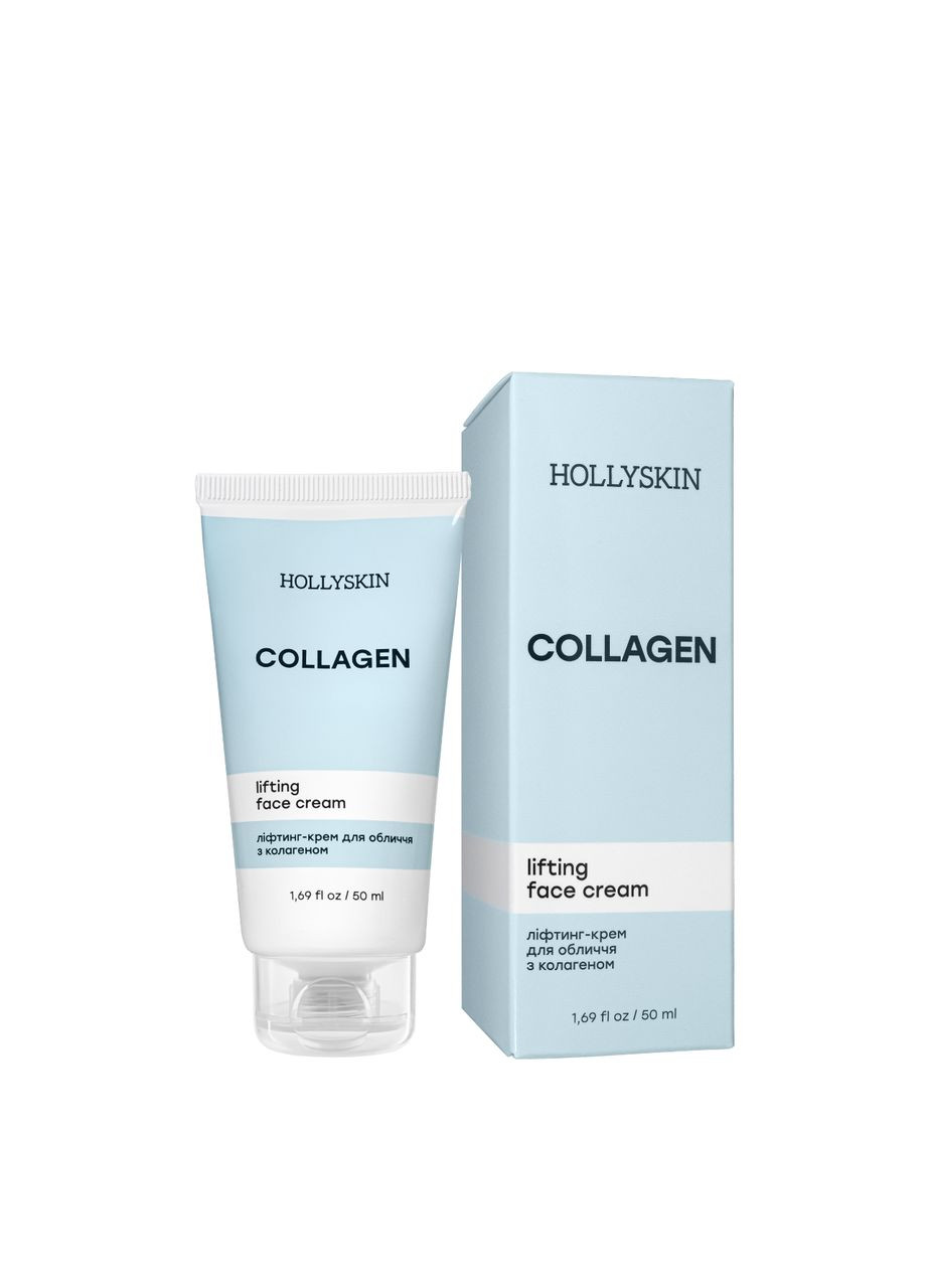 Hollyskin Крем лифтинг для лица Collagen Face Cream с коллагеном 50 мл 0216h — Крем, Украина (350612560)