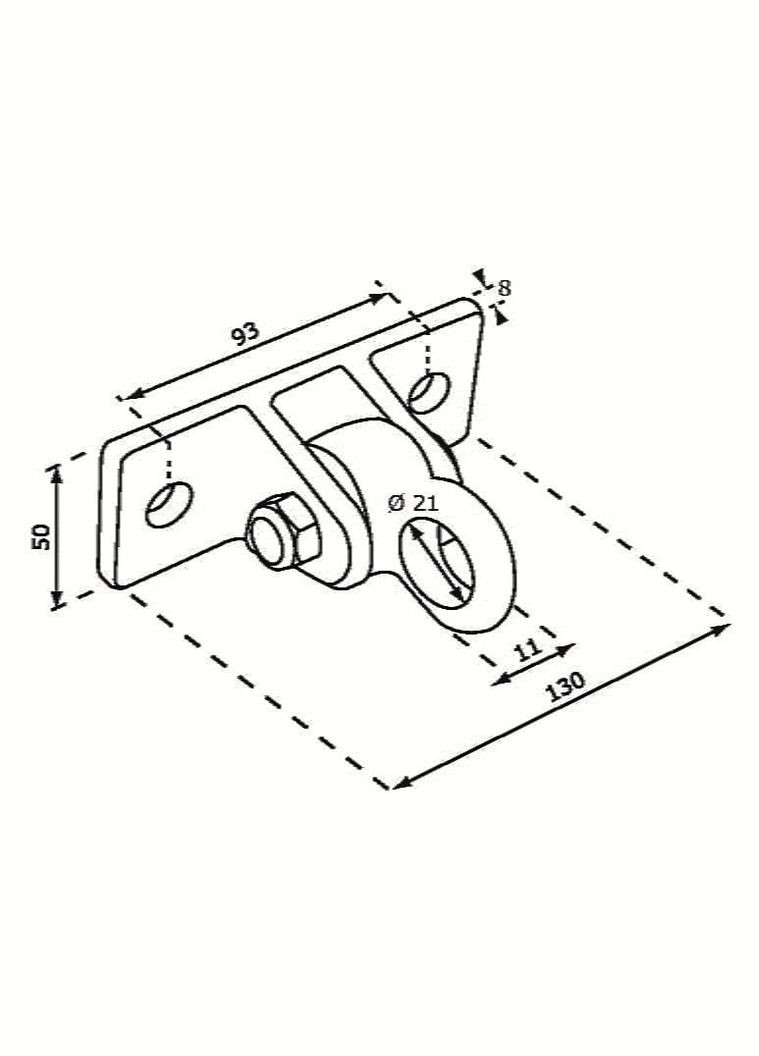 Подвес для качелей American на плоской платформе Kbt (346529907)