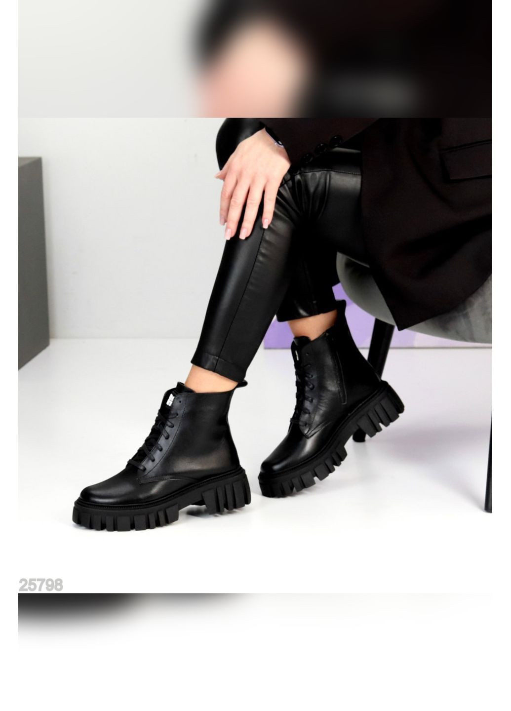 Елегантні зимові черевики No Brand (367165154)