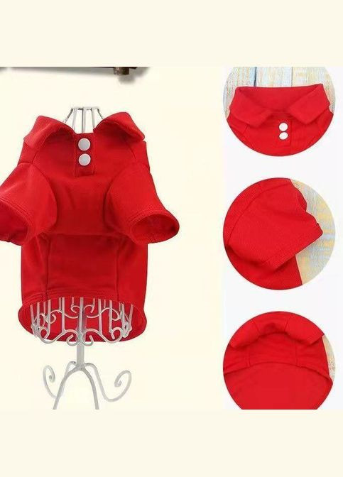 Футболка для собак Pet Style "Поло" Красная L No Brand - (323233231)