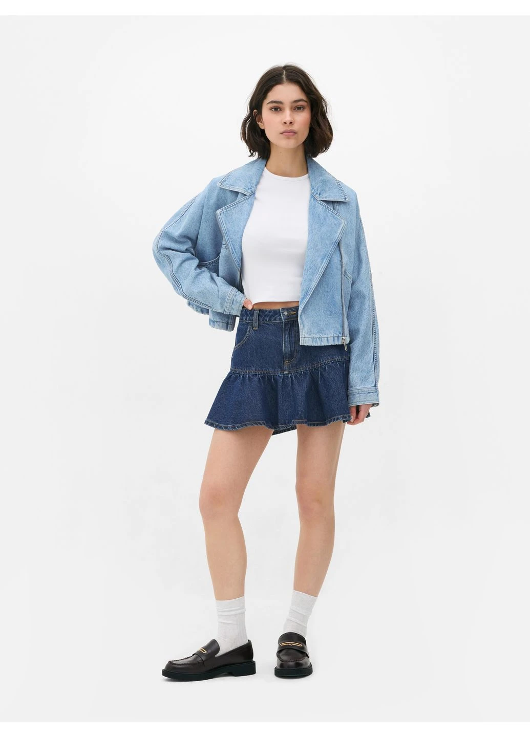 Спідниця літо,темно-синій, Primark (401205313)