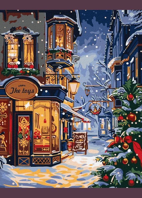 Картина по номерам Магазин подарков ©art_selena_ua 40x50 KHO3659 Идейка Ідейка (304650025)