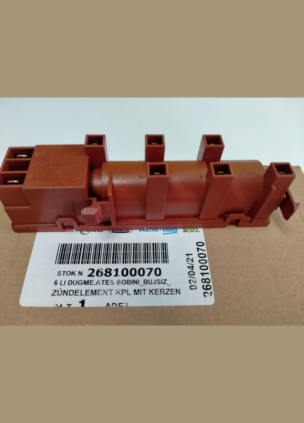 Оригінальний електропідпал на 6 позицій для електроплити BEKO (329202336)