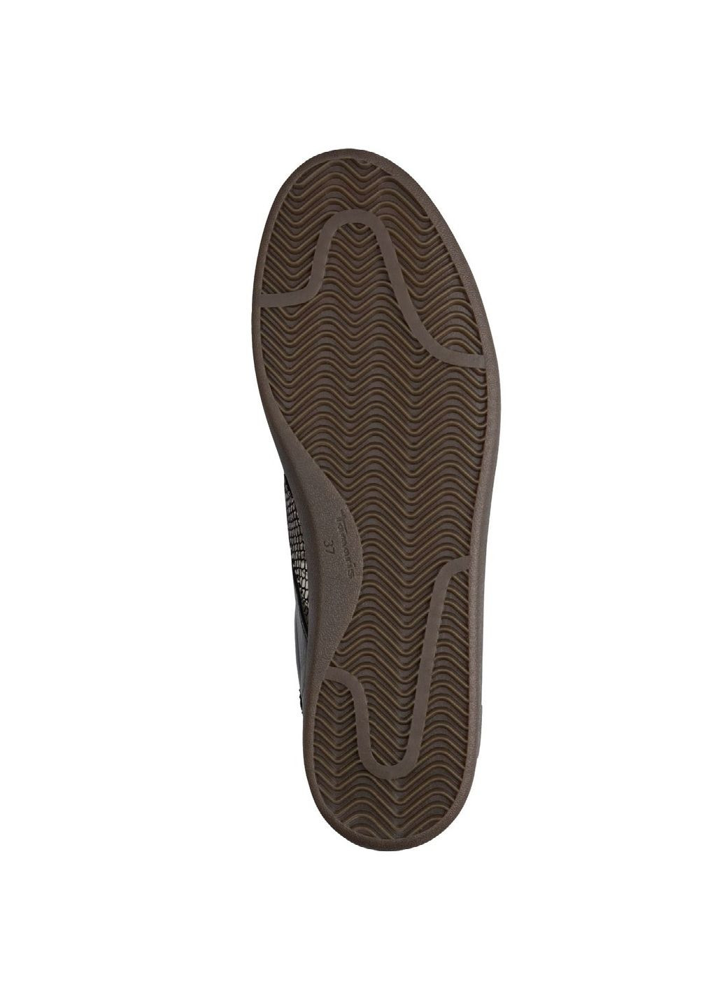 Черные кеды Tamaris