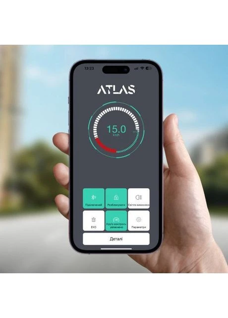 Электросамокат Mini Grey (1075) [109078] Atlas (400901398)