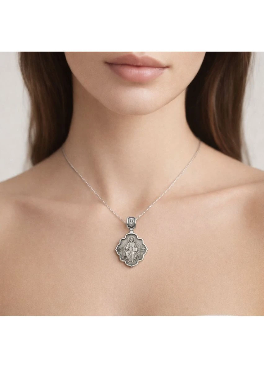 Чернена срібна ладанка — духовний захист поруч Family Jewelry House (387517671)