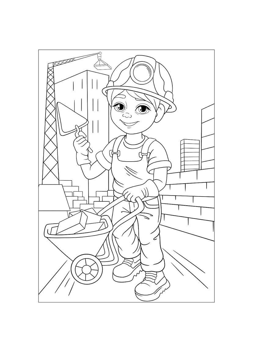 Розмальовка Професії 12 сторінок () 1 Вересня 743055 (366529588)