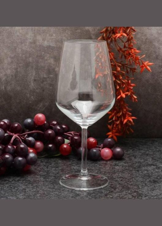 Набор 2 фужера Allegra для красного вина 490мл, стеклянные Pasabahce (372173487)