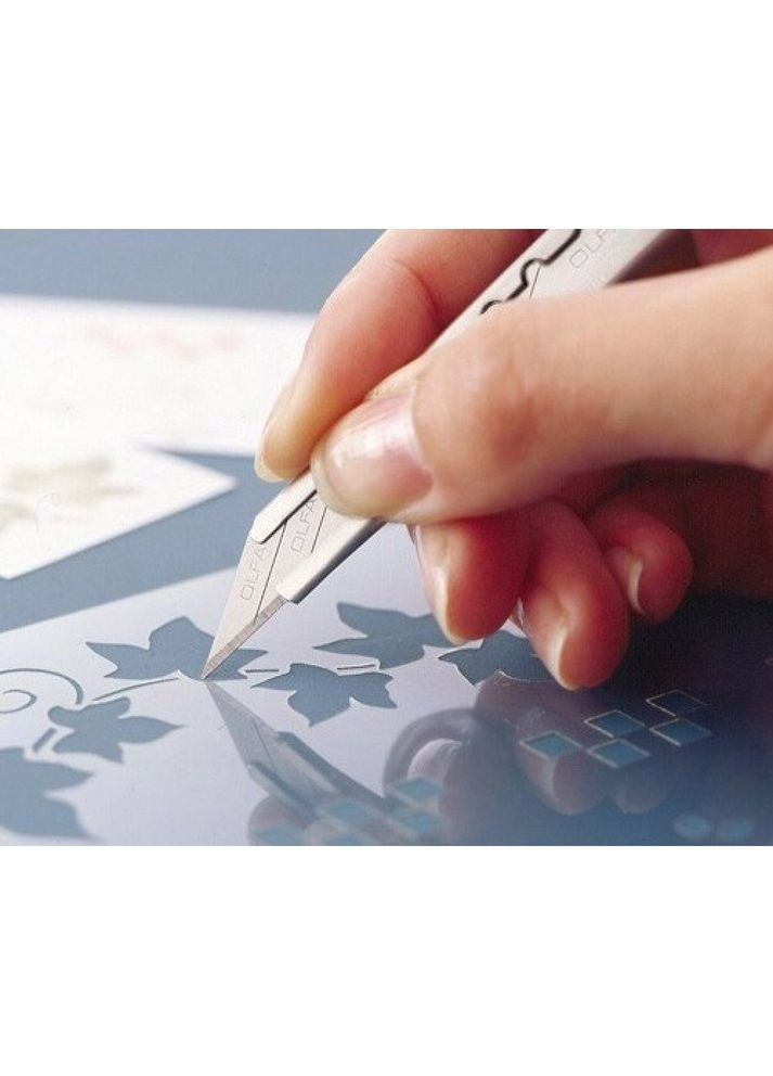 Нож SAC-1, лезвие 9 мм, с углом 30° для графических работ, механизм автоматической фиксации (11639) Olfa (295030400)