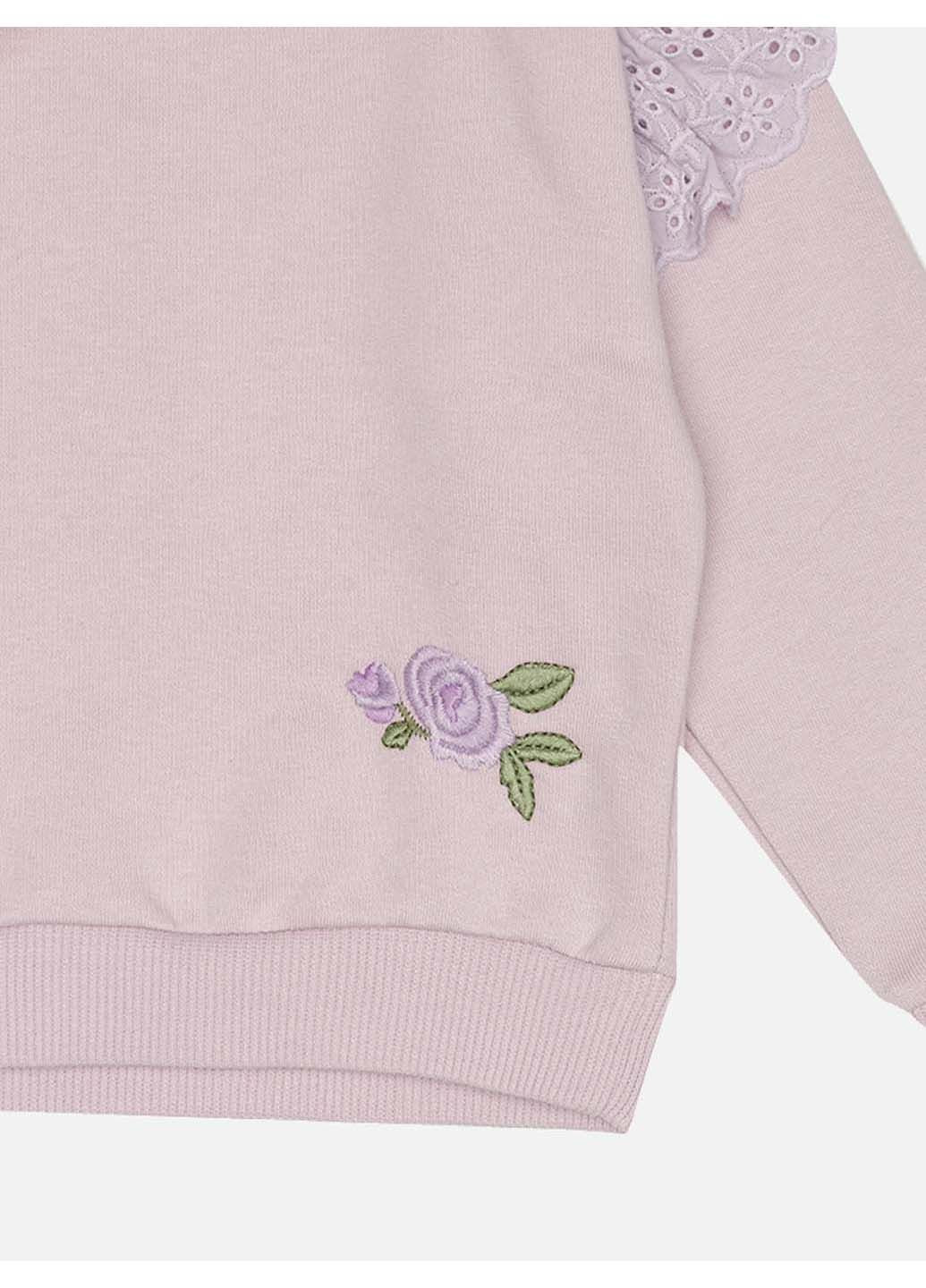 Tuffy свитшот сиреневый футер