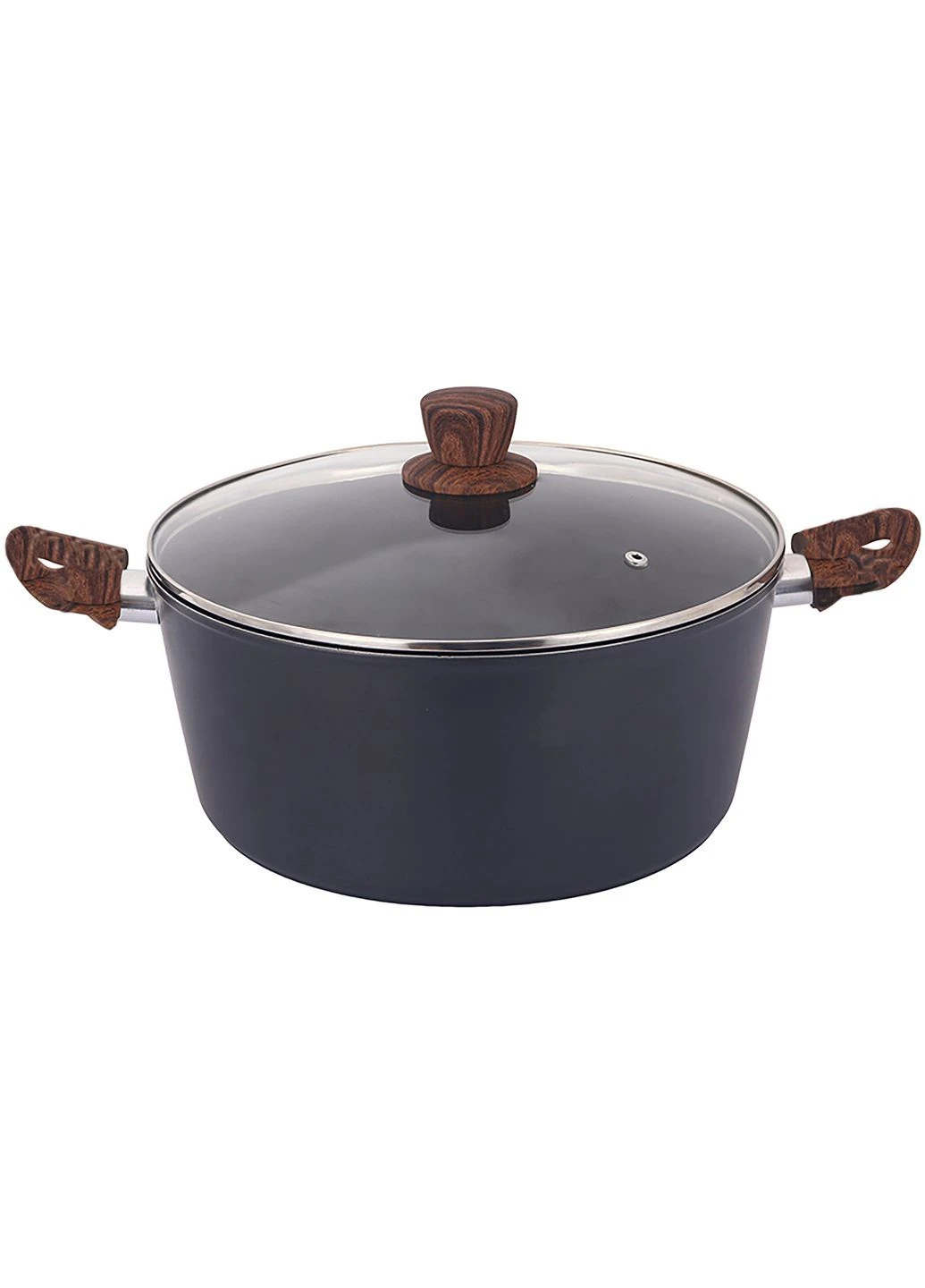 Каструля класична 24 см (4.1 л) з кришкою (BC-2101-24) Bravo Chef (402280507)