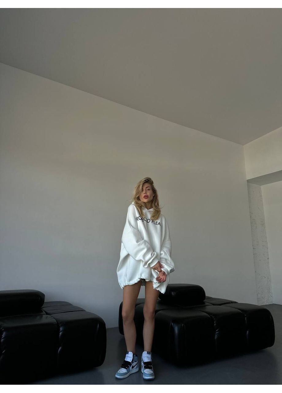 Худой женский на флисе оверсайз Osoblyva (362343521)