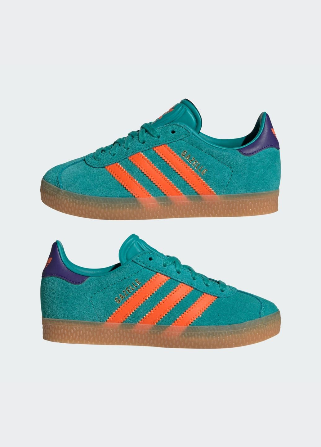 Зелені всесезонні кросівки gazelle adidas