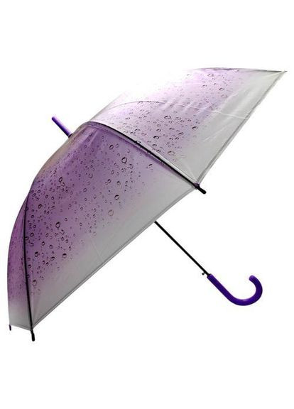 Фіолетова парасолька mic напівавтомат, d=103 см, довжина: 83 см, 8 спиць, тростина, (фіолетова) МІС (365654644)