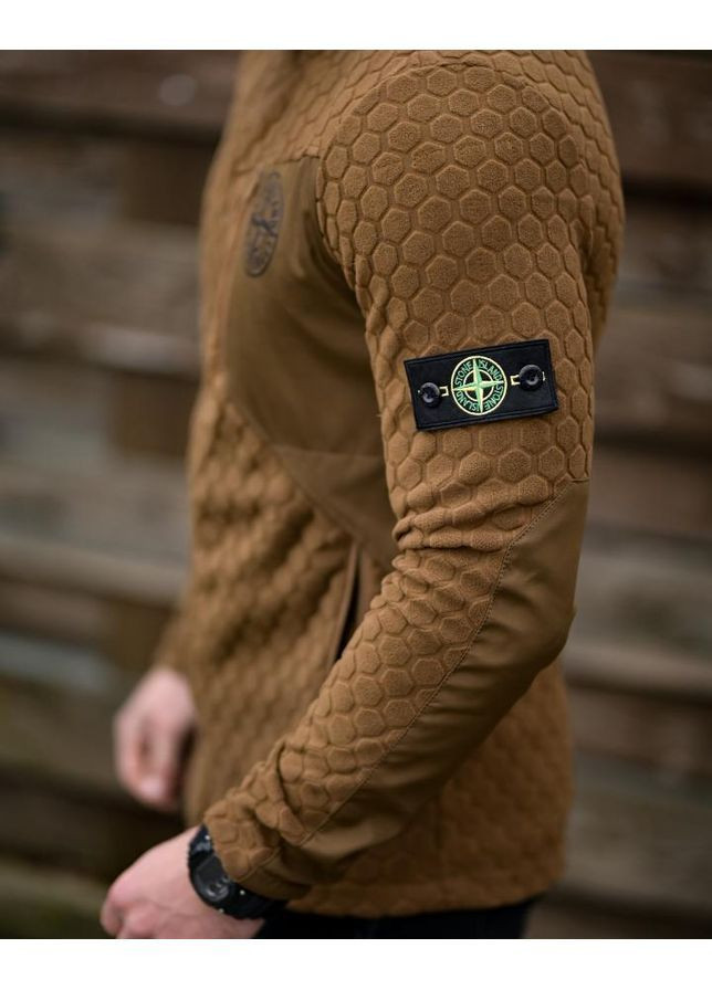 Флисовая кофта stone island No Brand (370393400)